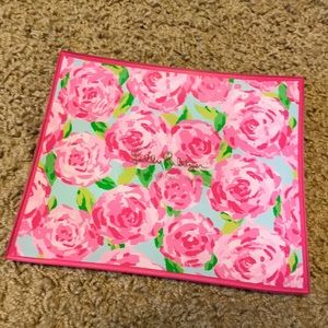 Lilly Pulitzer Glass Catch All Tray